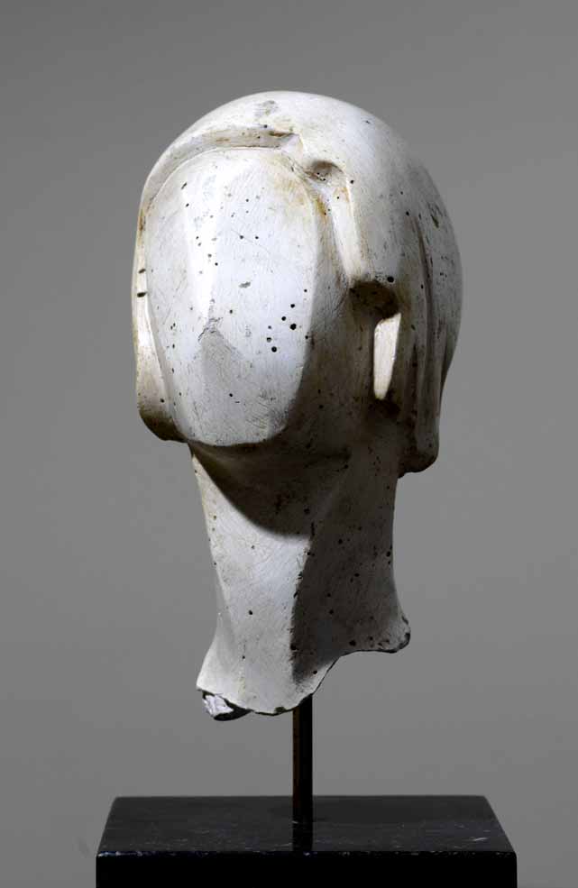 Sans titre, plâtre, 20 x 10 x 8 cm, entre 1950 et 1960.